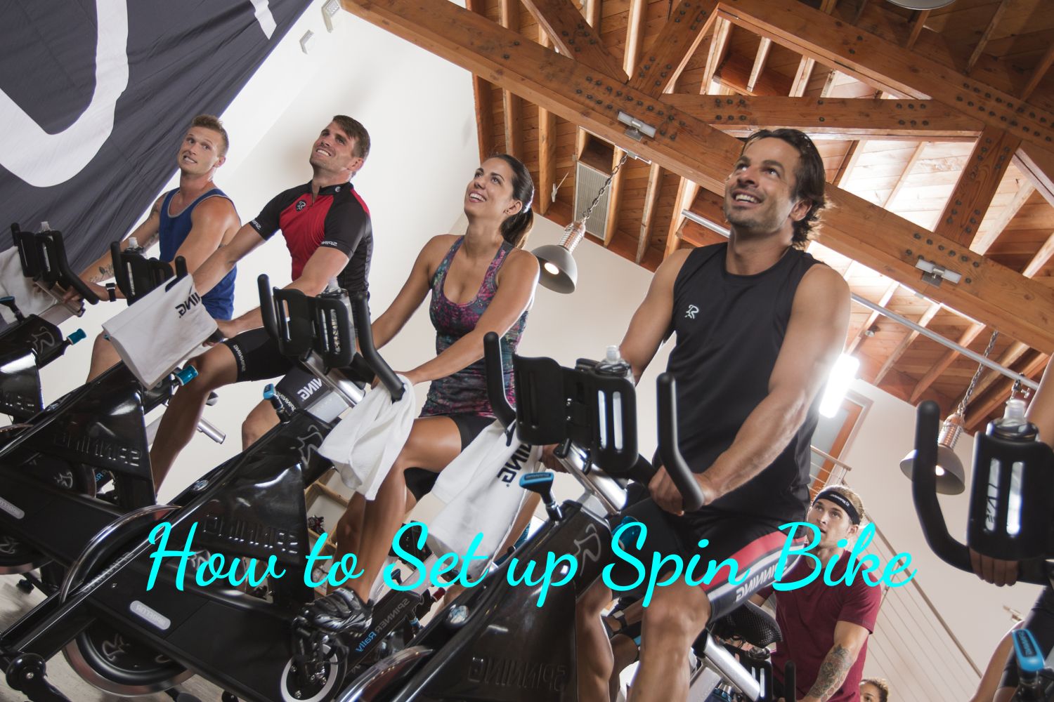 how to set up spin bike