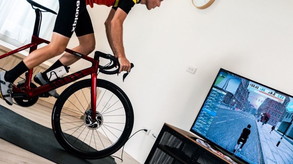 Are There Any Safety Precautions You Should Take When Using Zwift Indoors?