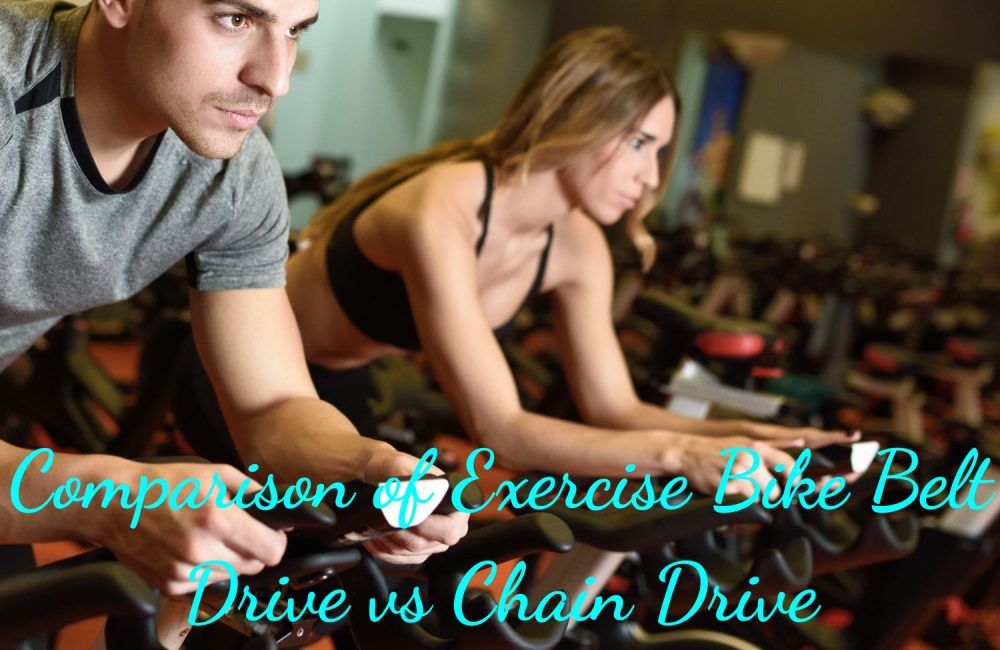 Comparison of Exercise Bike Belt Drive vs Chain Drive