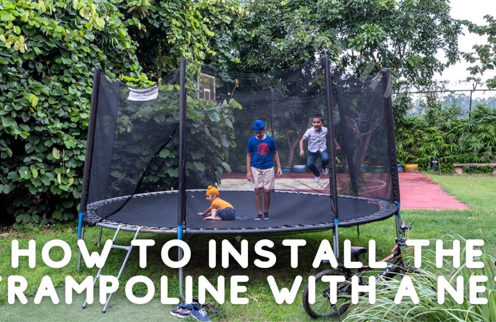 Trampoline With a Net