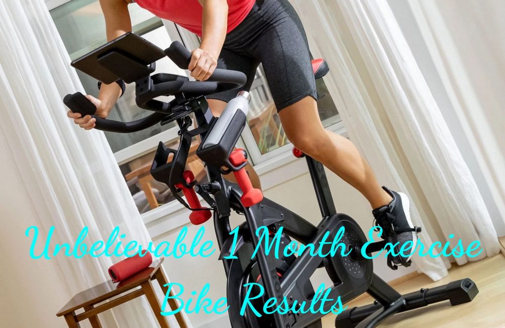 Unbelievable 1 month exercise bike results